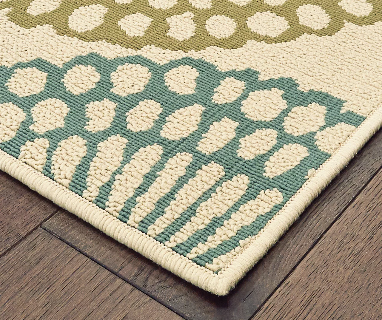 Somerville Beige Outdoor Area Rug, (7'10" X 10'10") - Image 3