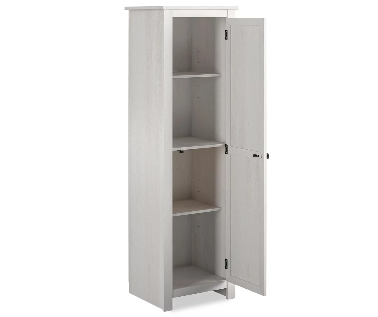Lincoln Magnolia Oak White Single Door Kitchen Pantry - Image 3