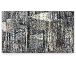 Aspen Blue Accent Rug, (26" X 45")