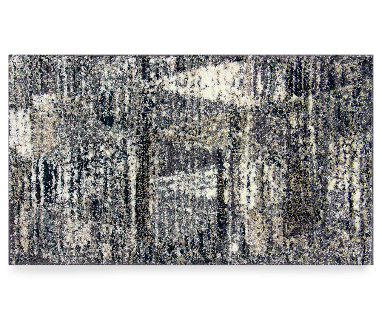 Aspen Blue Accent Rug, (26" X 45")