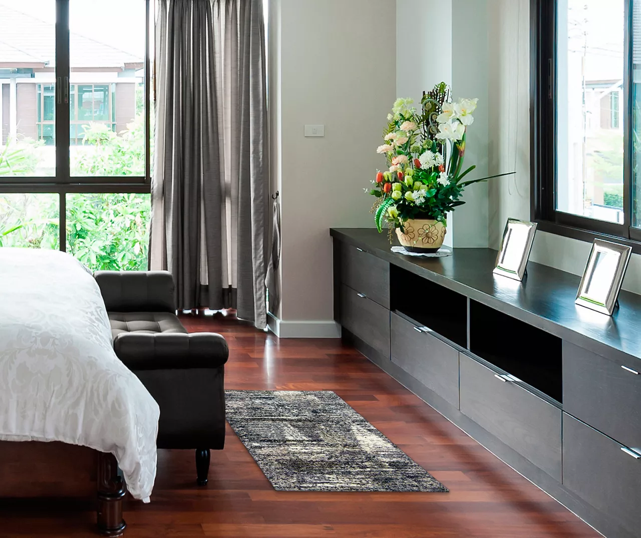 Aspen Blue Accent Rug, (26" X 45") - Image 2