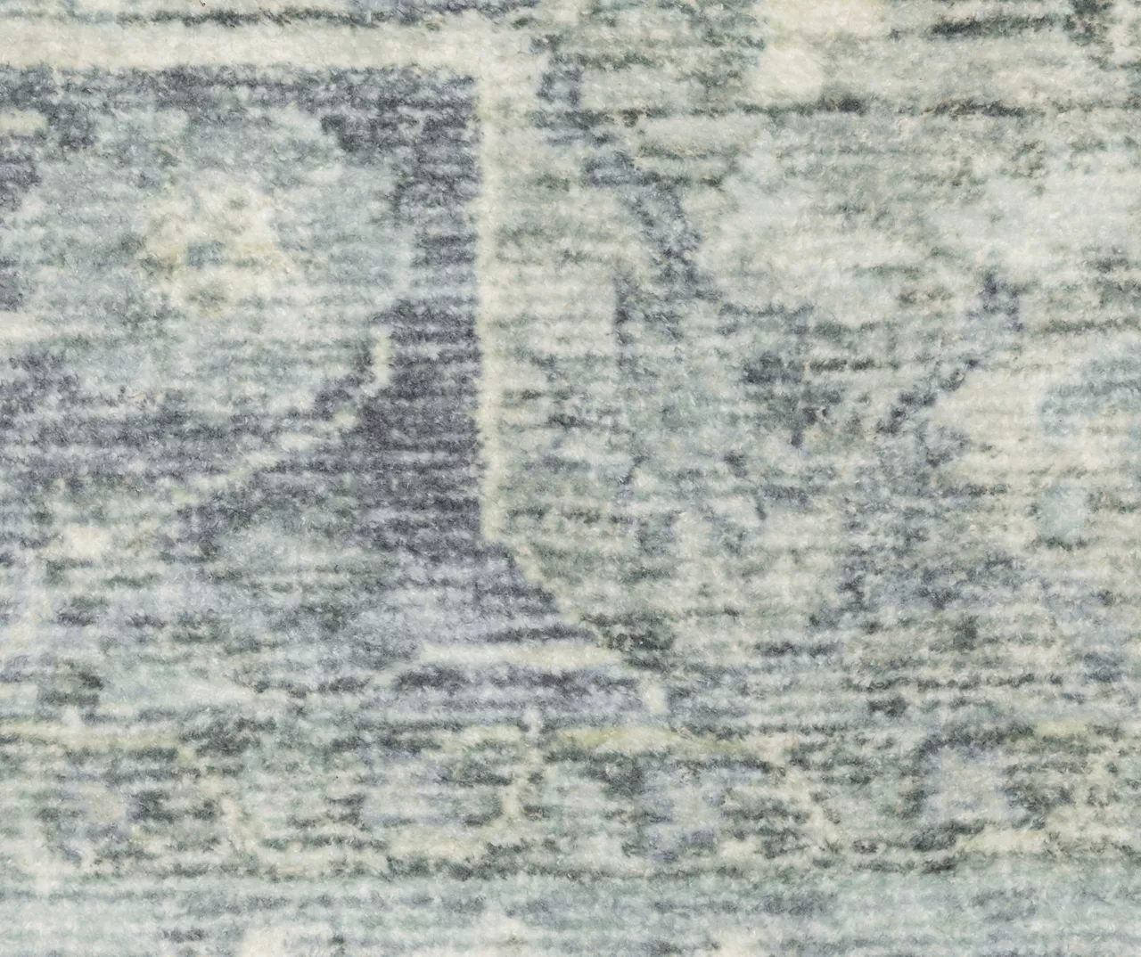 Savadore Gray & Blue Medallion Area Rug - Image 6