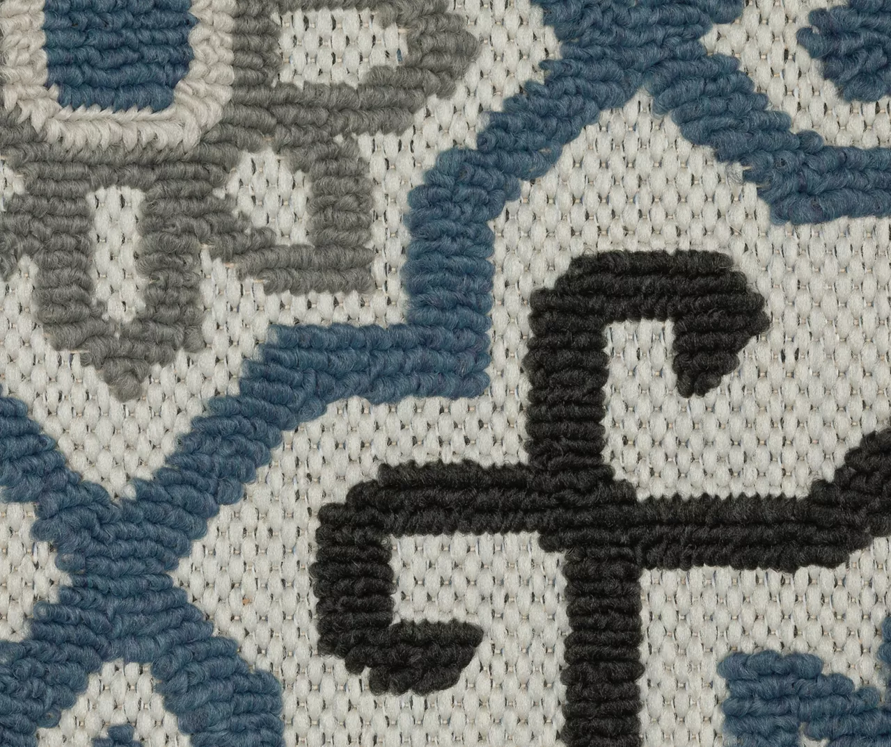 Torance Beige & Blue Linework Medallion Outdoor Area Rug - Image 19