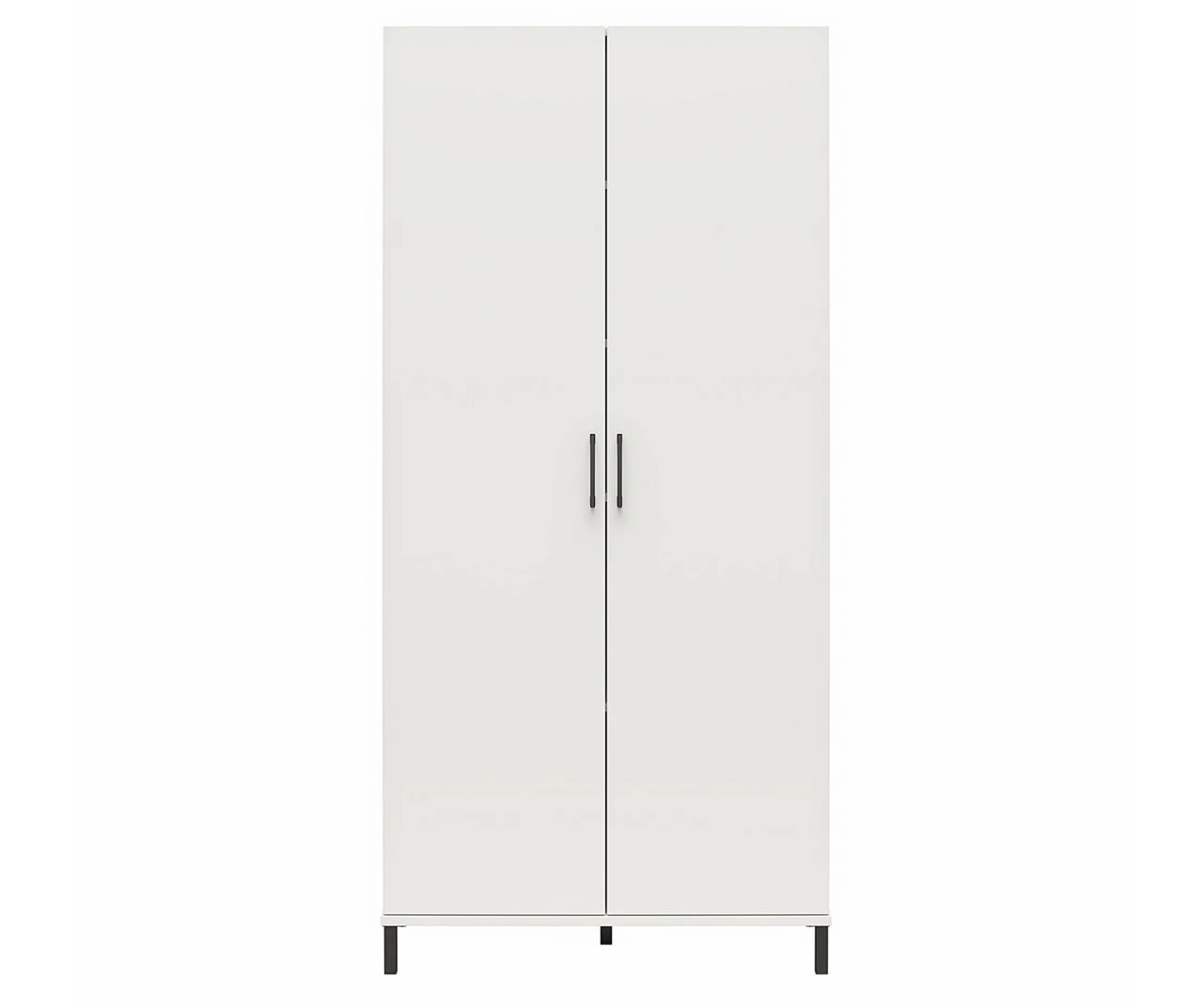 Evolution Vantage White 2-Door Storage Cabinet