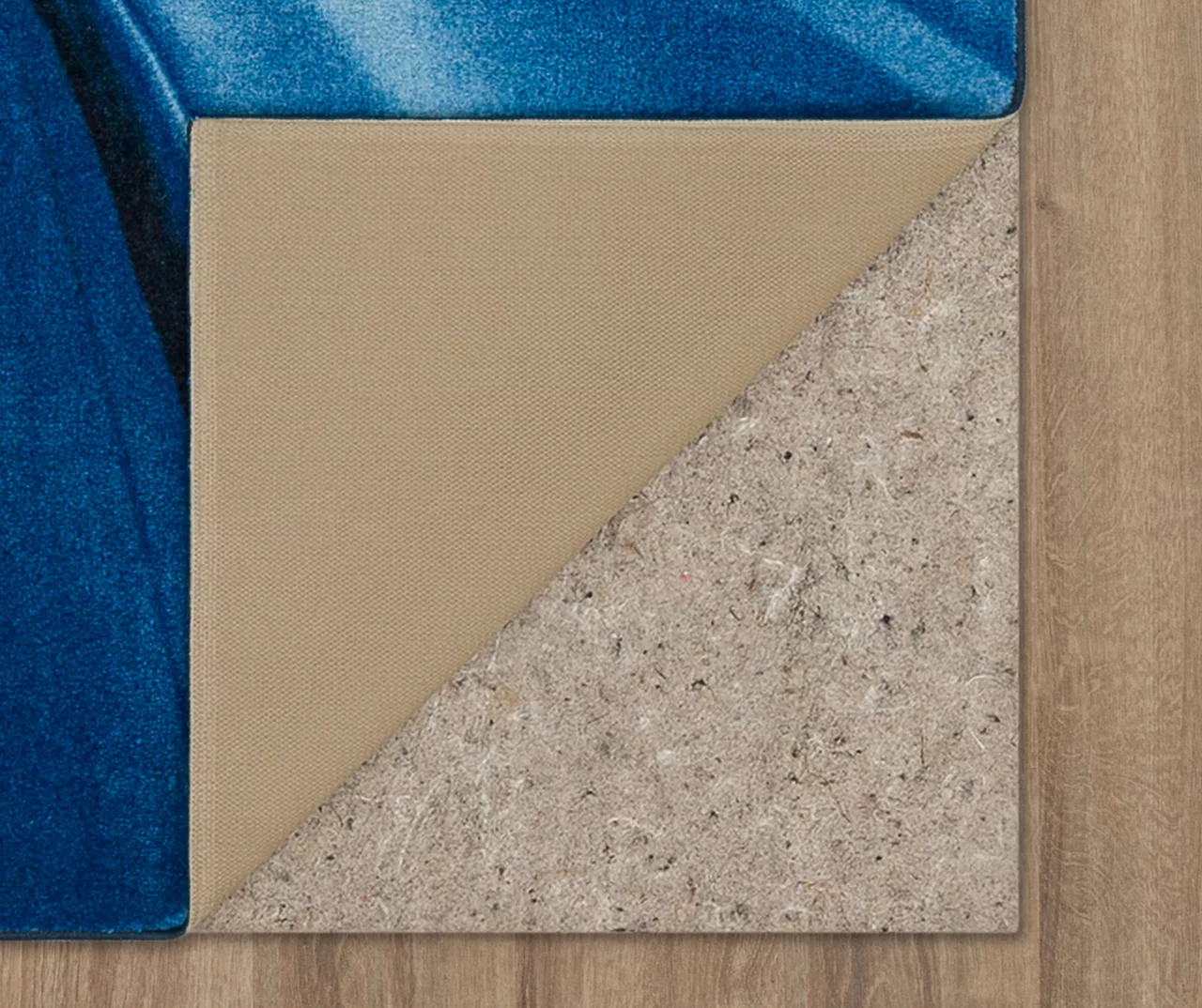 Hyperspace Navy Abstract Area Rug, (8' X 10') - Image 3