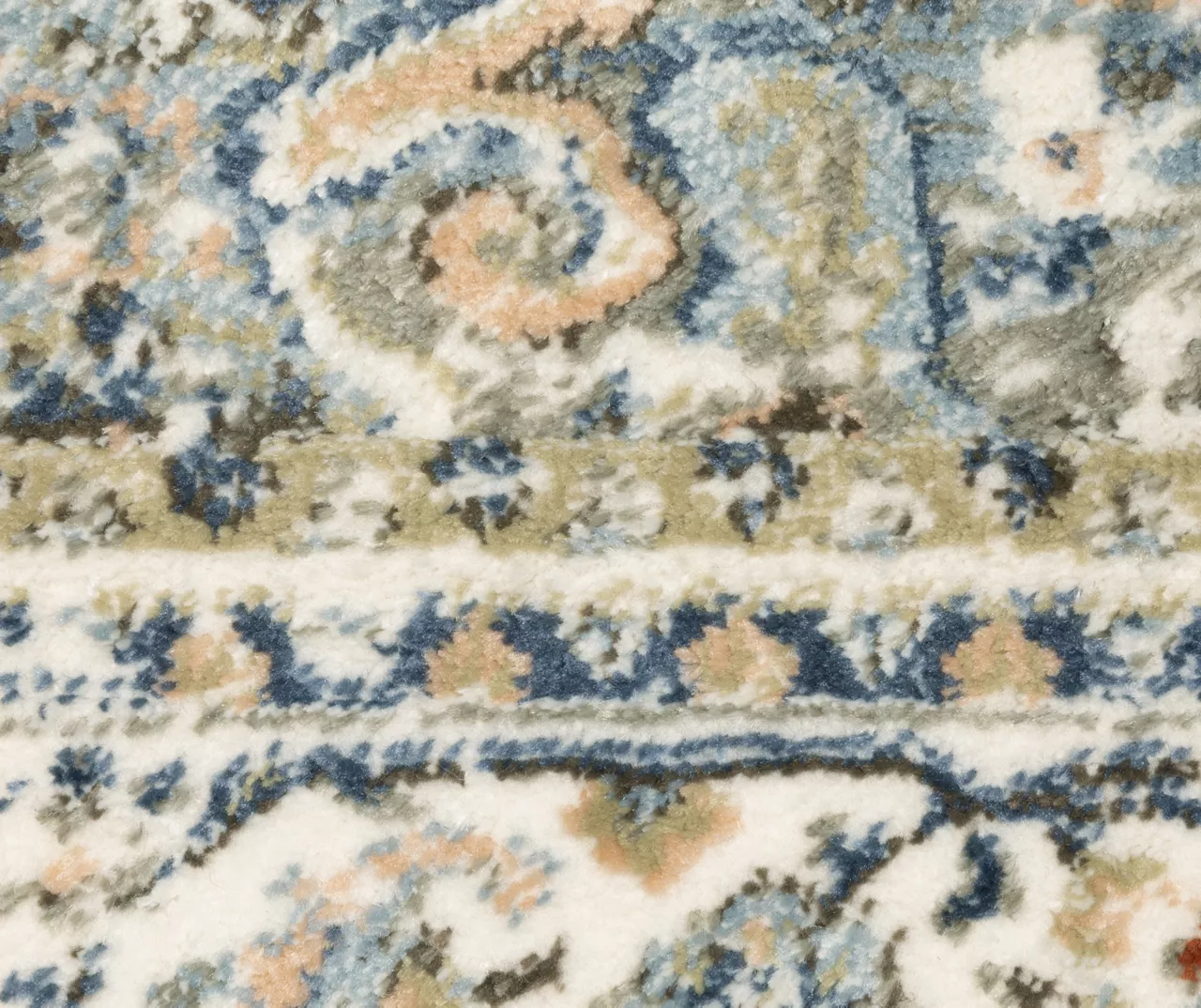 Gray & Blue Medallion Area Rug & Runner Set - Image 2