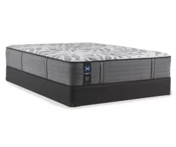 Sealy Posturepedic Plus Satisfied II Full Tight Top Firm Mattress & Box Spring Set