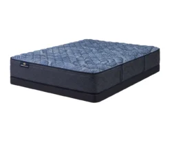 Serta Perfect Sleeper Oasis Sleep 12" Twin Extra Firm Mattress & Low Profile Box Spring Set