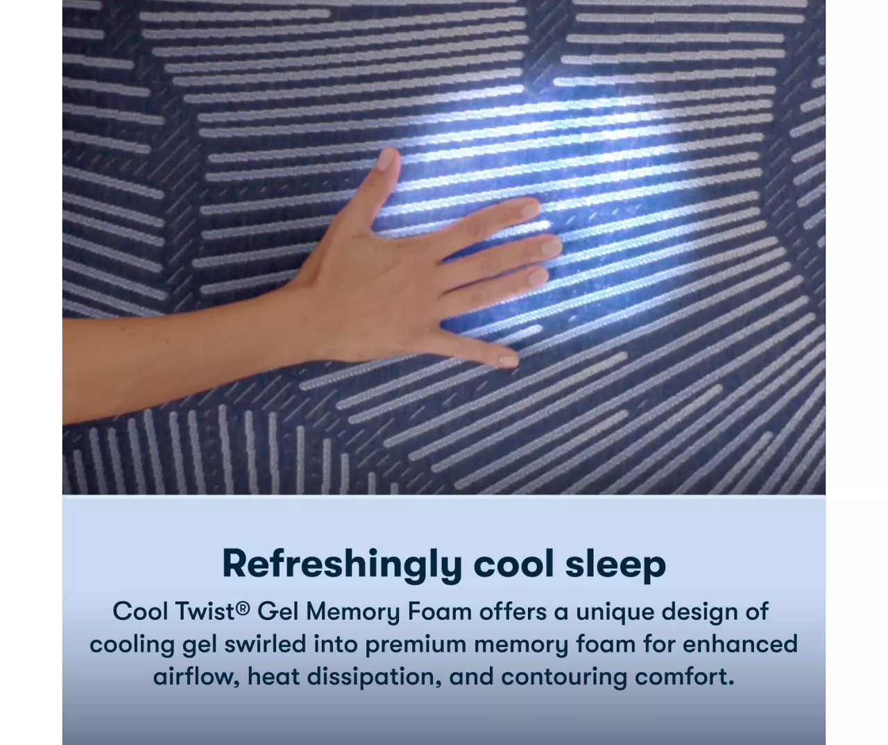 Serta Perfect Sleeper Radiant Rest Hybrid 14" California King Plush Mattress & Low Profile Box Spring Set - Image 4