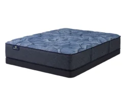 Serta Perfect Sleeper Oasis Sleep 13.25" Full Plush Mattress & Low Profile Box Spring Set