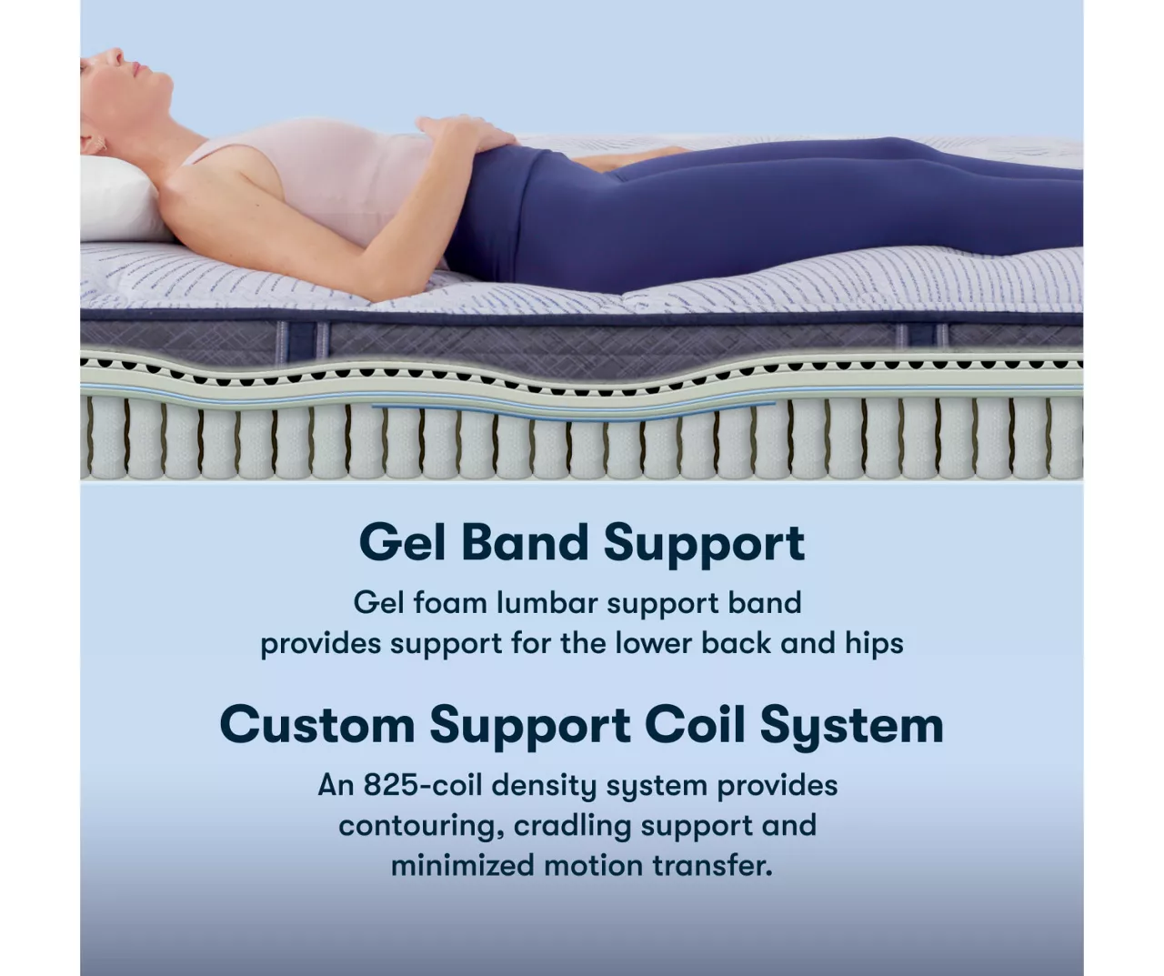 Serta Perfect Sleeper Nurture Night 14.5" Twin XL Plush Pillow Top Mattress & Box Spring Set - Image 8